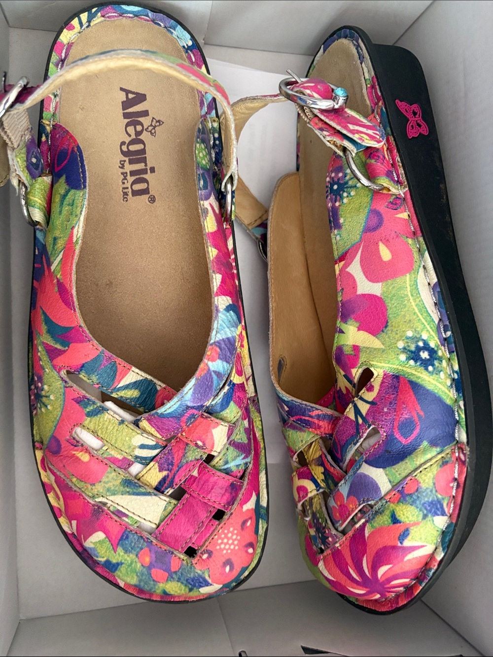 Alegria SZ40 euro USA 9.5-10 worn one PG Lite comfort - Picture 13 of 13